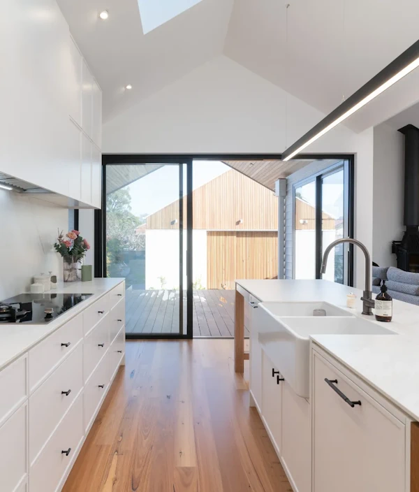 New home build in melbourne's inner western suburbs
